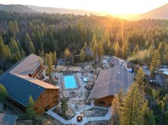 Rush Creek Lodge & Spa: A Purposeful Approach to Wellness and Rejuvenation Inspired by the Beauty and Power of Yosemite Aerial of Rush Creek Lodge & Spa