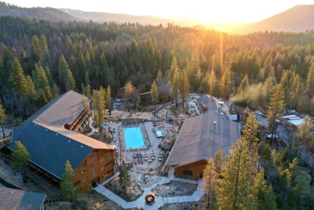 Aerial of Rush Creek Lodge & Spa