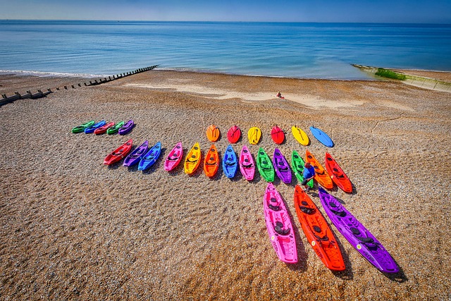 boat rental on a beach