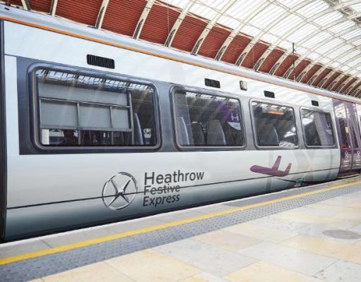 All aboard the Heathrow Festive Express