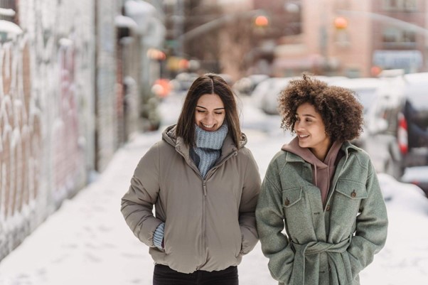 Sweatpants and Puffer Jacket: The Perfect Winter Combo