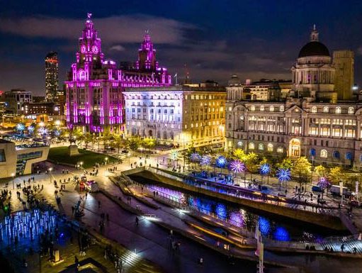 Put Liverpool at the Top of Your Travel List Liverpool skyline at night