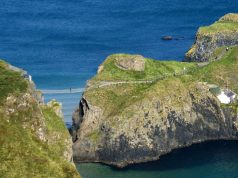 Exhilarating Carrick-a-Rede rope bridge reopens