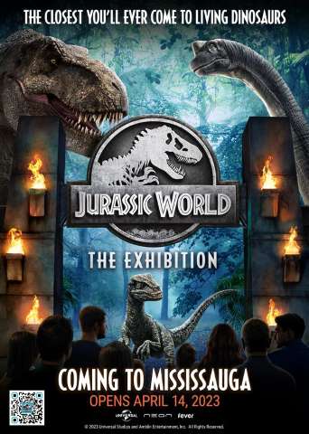Jurassic World: The Exhibition makes Canadian