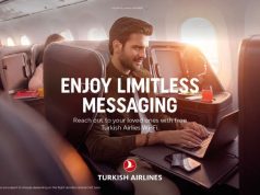 Turkish Airlines to offer free and limitless messaging above the clouds