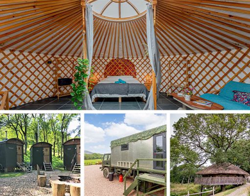 Great glamping escapes in Wales