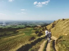 Travelers seeking connection and reflection choosing walking holidays