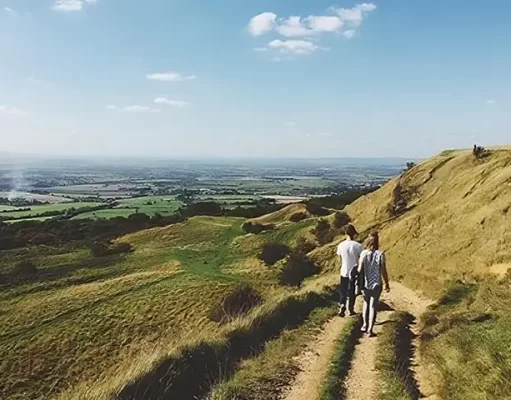 Travelers seeking connection and reflection choosing walking holidays