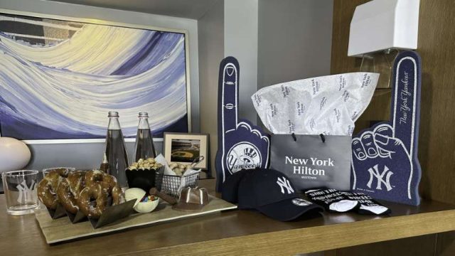 New York Hilton Midtown Celebrating the New York Yankees Jarastyle travel