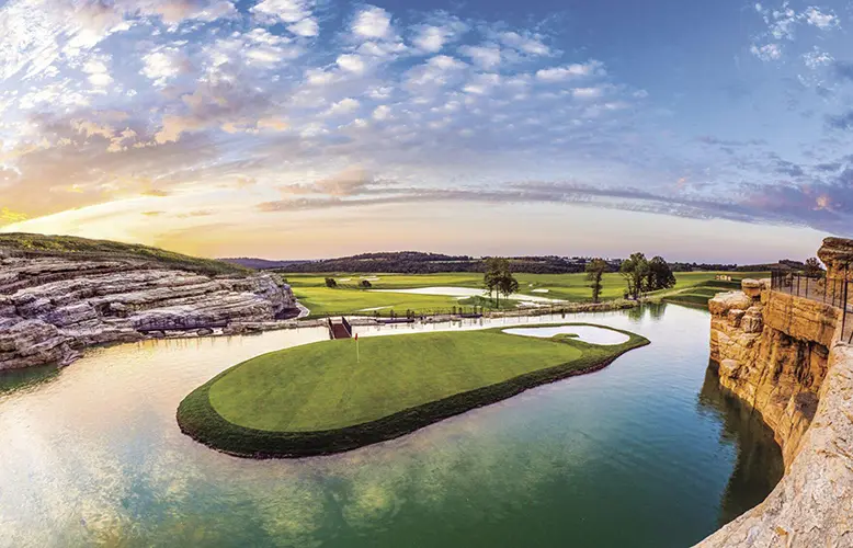 The Big Rock at Paynes Valley (19th bonus hole)