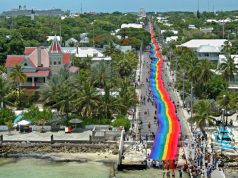 Key West Pride to Mark Sea-to-Sea Rainbow Flag’s 20th Birthday June 7-11