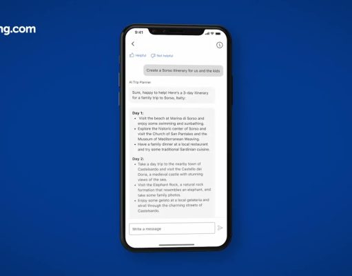 Booking.com Launches New AI Trip Planner
