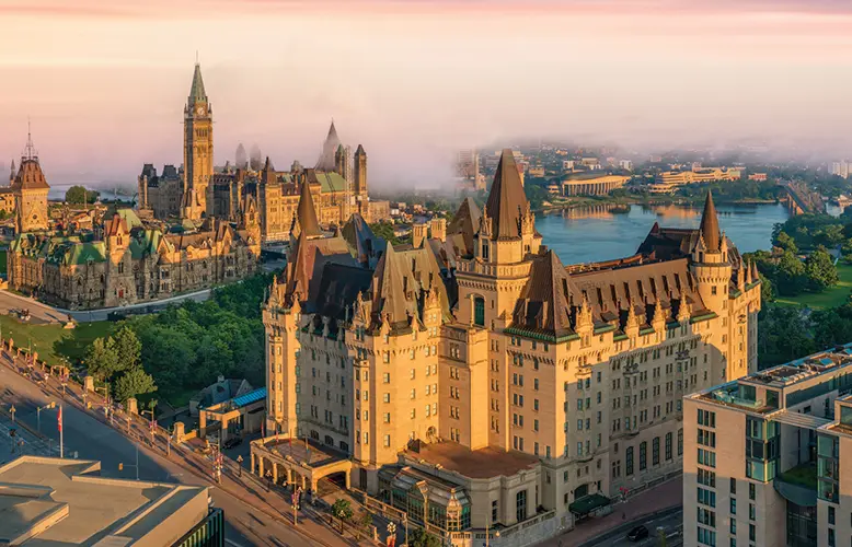 Treat yourself to the unparalleled comfort of Fairmont Le Château Frontenac