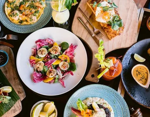 Pamelas the in-house restaurant Pikes Hotel Ibiza