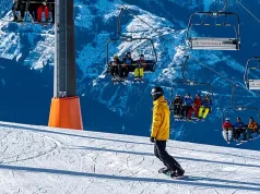 Snowboard lessons in Kappl