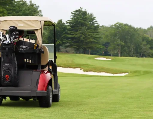 Resorts World Catskills Announces Grand Reopening of Rees Jones Designed Monster Golf Club Monster Golf Club Cart