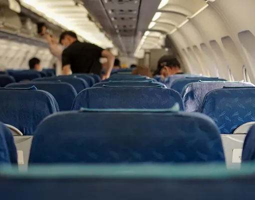 CheapOair.ca counts down to National Cheap Flight Day this August 23 Aircraft cabin