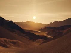 Solar Eclipse Death Valley Bikepacking Tour