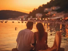 Elopements Abroad: Romantic Honeymoons to Satisfy Your Wanderlust couple enjoying a Romantic Honeymoon