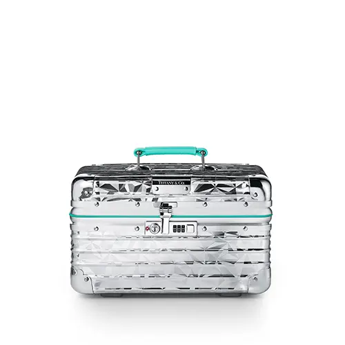 The Globe-Trotter X Tiffany & Co Blue Suitcase Collaboration
