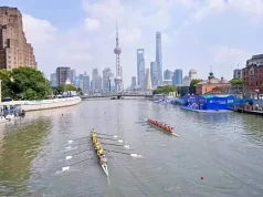 2023 Head of Shanghai River Regatta Held along the Suzhou Creek
