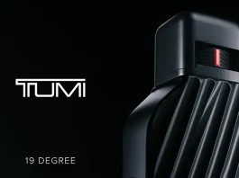 Tumi 19 Degree Fragrance bottle