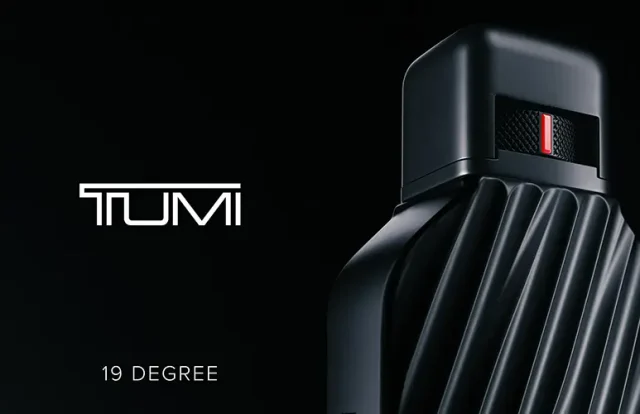 Tumi 19 Degree Fragrance bottle