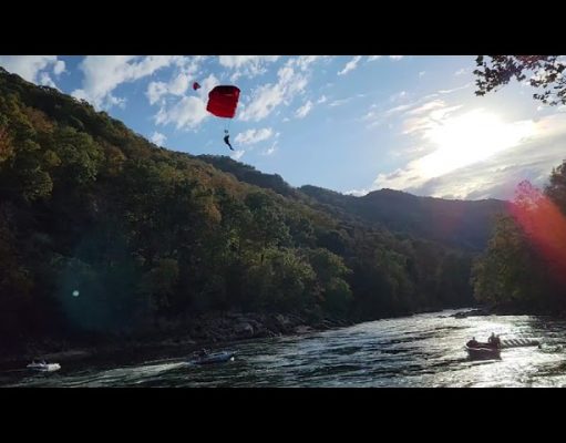 BASE Jump from a bridge in the Nation’s Newest National Park