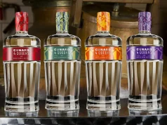 Cunard to launch Cunard 4 Queens Gin Collection with New Queen Anne Edition Honoring the British Isles four bottles of gin from the Cunard 4 Queens gin collection