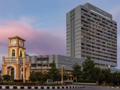 Courtyard by Marriott Phuket Town reveals delectable dining promotions throughout November 2023 Outside view of the Courtyard Phuket Town. Ideally located near Phanga Road in the city center of Phuket Old Town