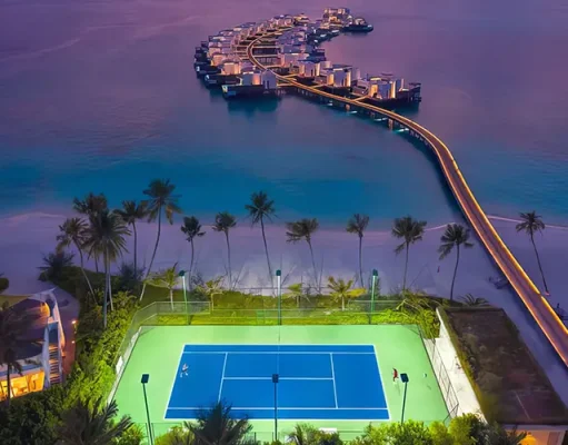 Enjoy a Grand Slam experience with tennis icons at Jumeirah Maldives Olhahali Island this December