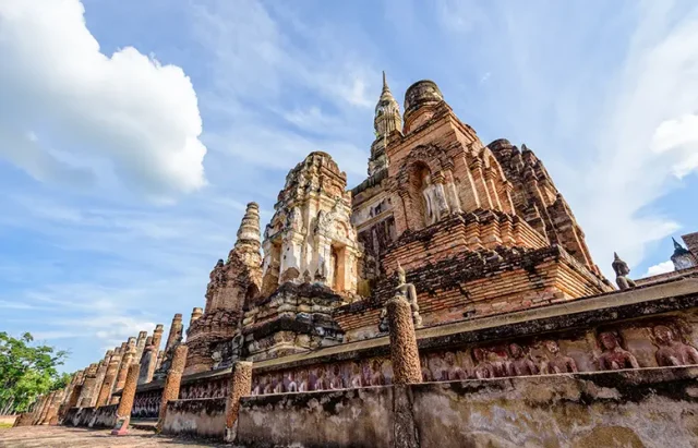 Ancient chapel in Sukhothai Historical Park