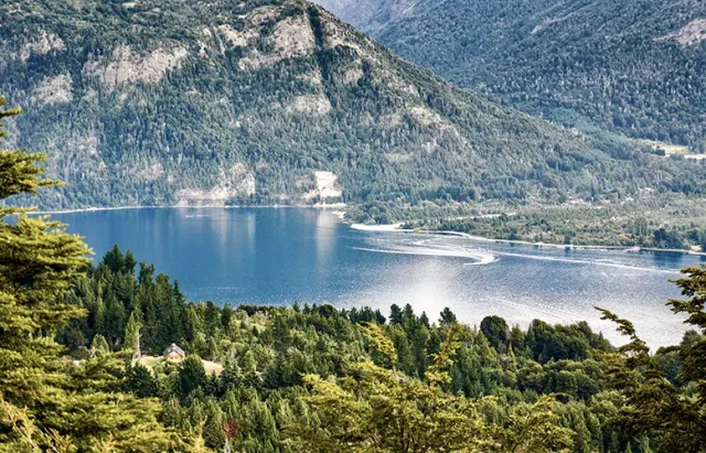 The beautiful Lake District in Bariloche, Argentina.