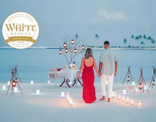 Kuda Villingili Maldives recognized as The Best Honeymoon Hotel 2023 by The White Awards