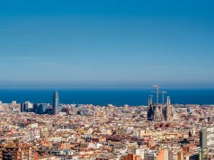 Hola Barcelona! WestJet connects Halifax to the Mediterranean Barcelona cityscape overlook from Park Guell