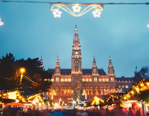 5 Cities to Visit for a Winter Wonderland Experience Christmas market in Vienna