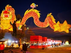 Original Dragon Lantern by “Yucun Global Partner” in Anji, Zhejiang, China