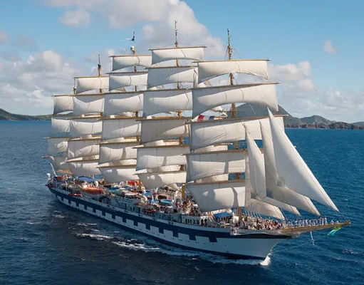 The World’s Largest Five-Masted Ship, Royal Clipper, Explores Croatia, Montenegro and Italy During the Summer of 2026