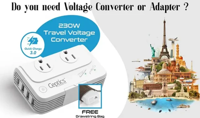 travel adapter voltage