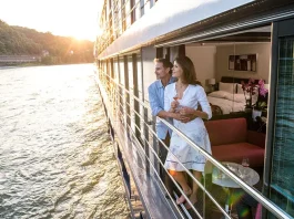 Clasp a glass of fine champagne and join us in the golden hour, where the whisper of the river and the warmth of the setting sun make for a perfect retreat. Here, aboard the luxury of our river cruise, timeless moments await around every bend
