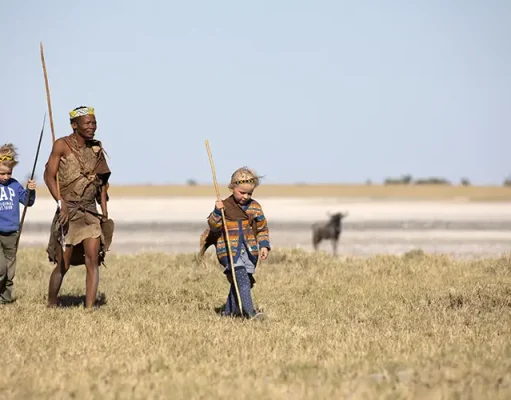 Walk of Ancient Wisdom Across the Makgadikgadi Pans, Botswana