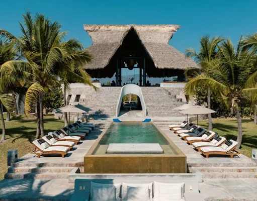 Cliffside Estate Turned Private Wellness Retreat in Mexico