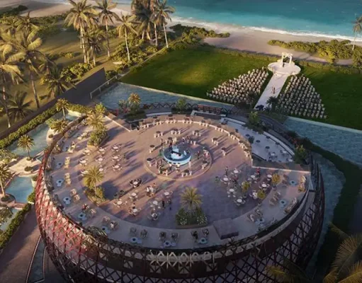 Iconic Basket Boat-Shaped Convention Center Opens in Vietnam