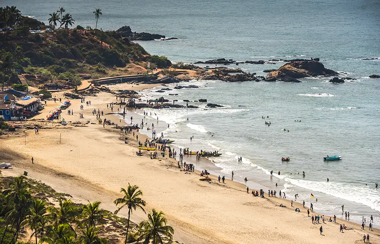 view of vagator beach from chapora fort goa indi 2023 11 27 05 13 46 utc copy - Travel News, Insights & Resources.