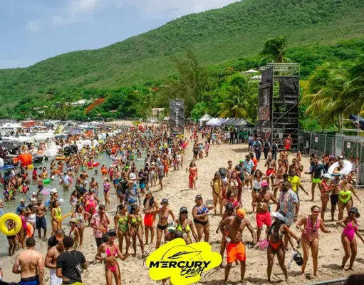 Party like a Sailor at Martinique’s Mercury Beach