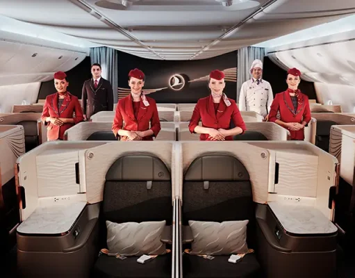 Turkish Airlines Showcases its New Luxurious Crystal Business Class Suite