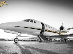 Private jet island hopping in the Caribbean