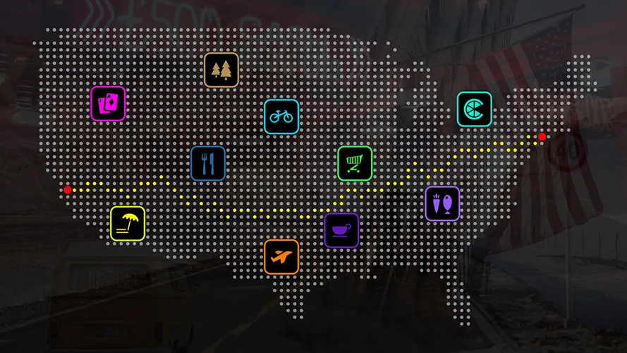 Title: Epic Cross-Country Journey - Quirky Attractions and Must-Visit Stops