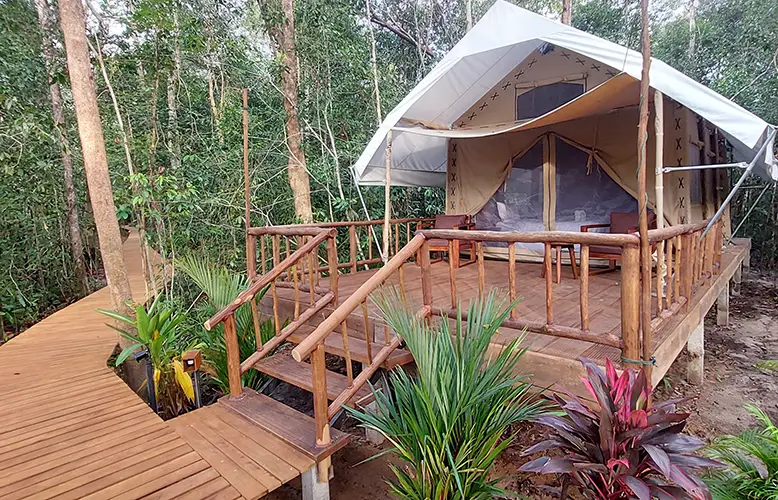 Cardamom Tented Camp in Cambodia Adds Three Premium River View Tents image 1 copy