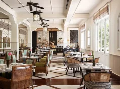 Cafe d’Angkor at Raffles Grand Hotel d’Angkor in Siem Reap